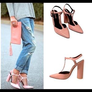 Zara Pink Heels